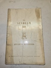 Vintage 60's The Sunbeam 260