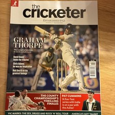 The Cricketer Magazine September  2024 Graham Thorpe tribute 