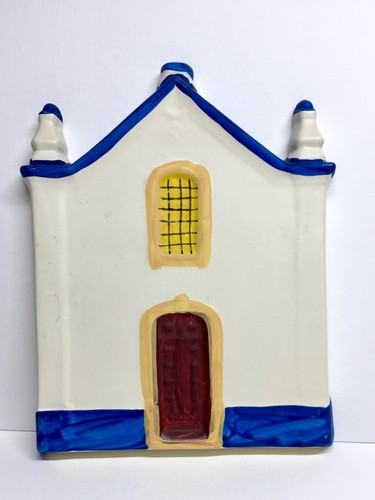 Painted plaster house/chapel