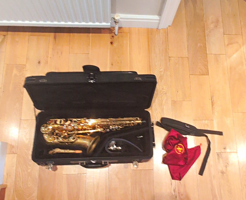 John packer saxophone - sax, gold