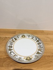 Versace Virtus Gala White Porcelain Plate Rosenthal Medusa Design