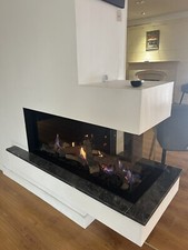 Dru Metro 100 XTL RCH Balance Flue Room Divider Gas Fire