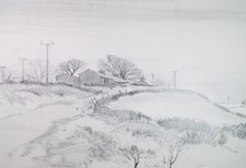 Original pencil drawing - original,