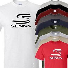 senna f1 racing t shirt formula 1 legend novelty