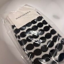 Marimekko Socks Size 37-39 black dots Women Sock Free postage!