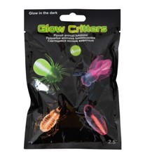 PACK 4 GLOW IN DARK CRITTERS