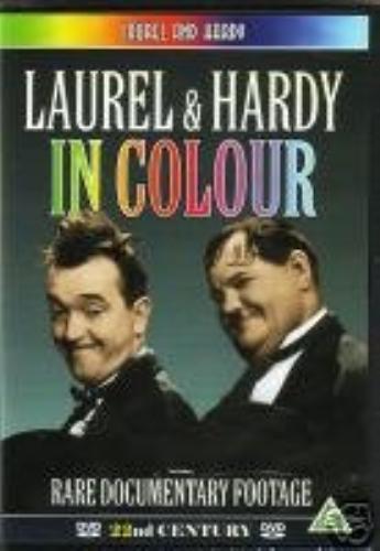 Laurel hardy colour dvd - laurel,