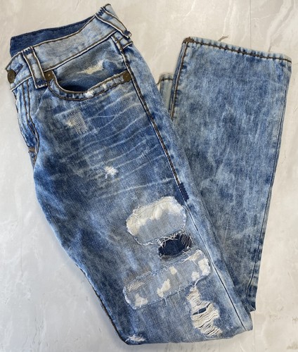 True religion blue distressed - true,