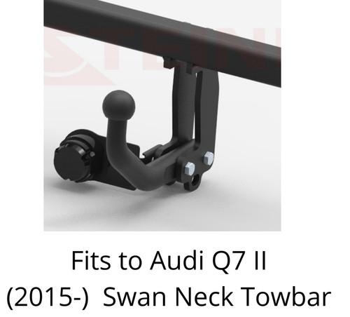 Swan neck tow bar - neck,