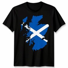 Scotland Flag Slash Unisex T