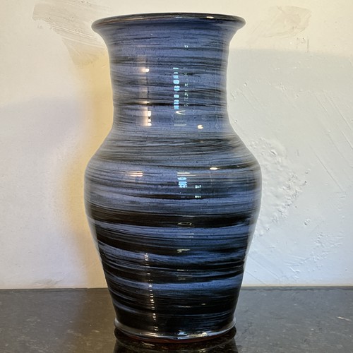 Wold pottery blue - blue, banded