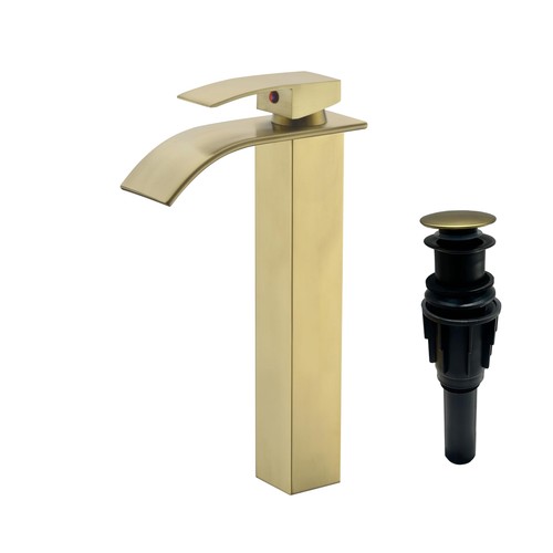 Tall bathroom vessel faucet - tall,