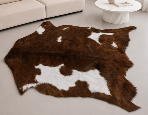 Genuine goat hide hair - hide, on