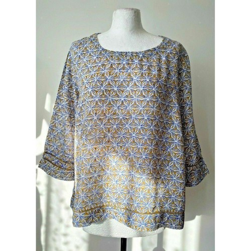 Mistral ochre floral - mistral, top