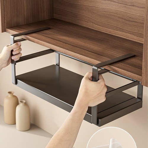 Expandable under shelf storage - expandable,