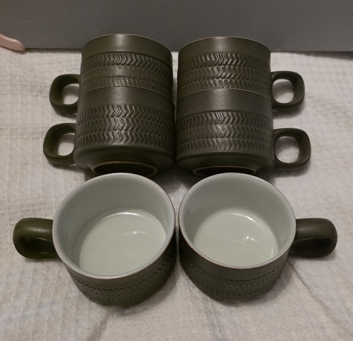 Denby chevron coffee tea - coffee,