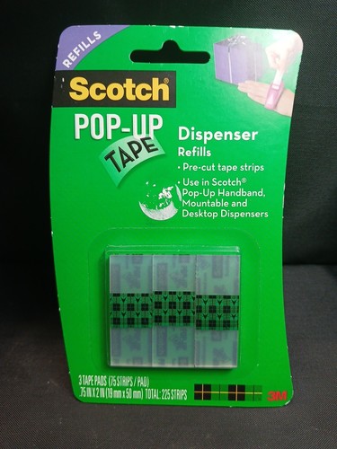 Scotch pop tape - pop, up