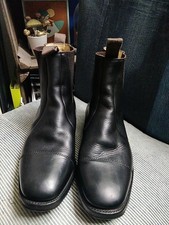 Loake Shoemakers Newbury Chelsea Boots Black Leather Loake Sz 8.5