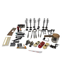 Model Railway Layout Details Telephone Pole Light Pole Accessories Miscellaneus.
