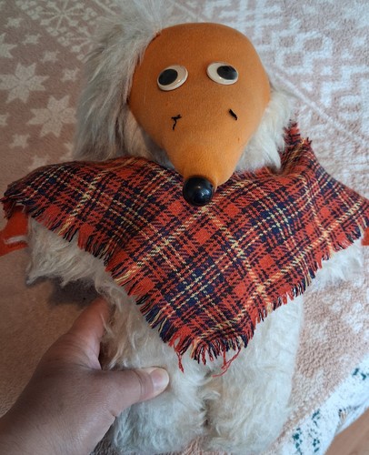 Vintage extremely old womble - extremely,