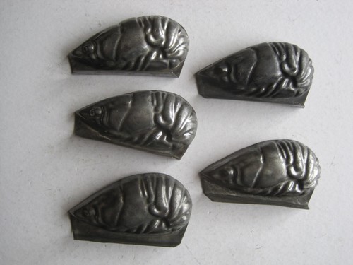 Set antique fully tinned - 5,