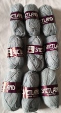 WENDY 4 ply SHETLAND yarn  (9 x 25 g) in Pale Blue