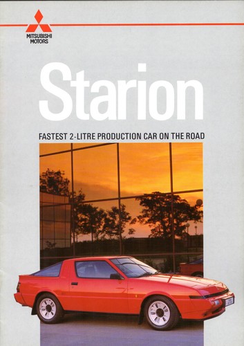 Mitsubishi starion 2000 turbo - mitsubishi,