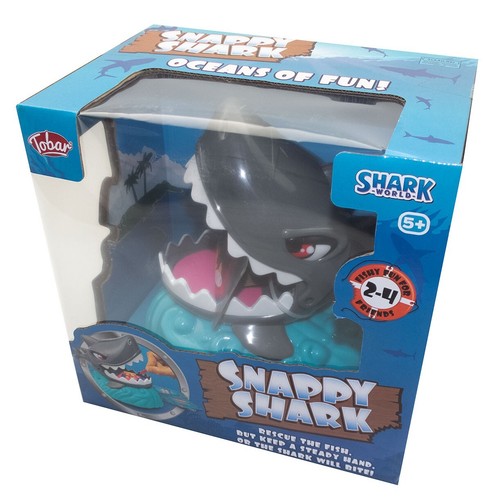 23cm snappy hungry shark - snappy,