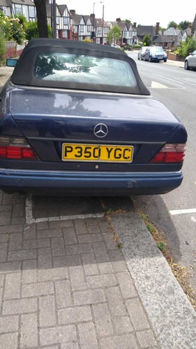 350 ygc mercedes w124 - p, on