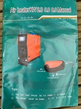 12V 5KW Air Diesel Night Heater LCD Monitor Remote Trucks Boats Car home