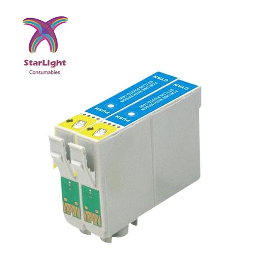 Cyan ink cartridge fits - cyan,