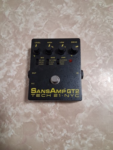 Tech sansamp gt2 analog - sansamp,