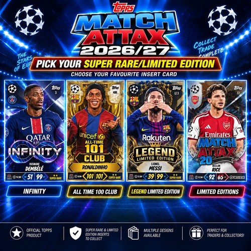 Topps match attax 2026 - topps,