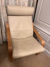 IKEA POÄNG Armchair Cream