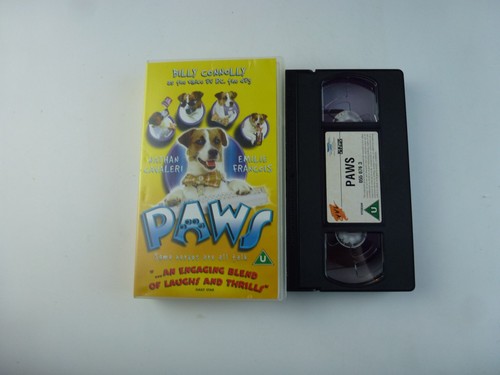 Paws vhs video universal pal - video,