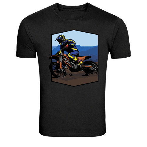 Motocross dirt bike rider - bike,