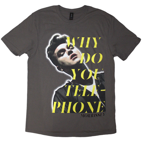 Morrissey unisex shirt why - morrissey, t-shirt
