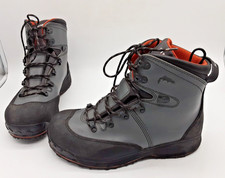 Simms Freestone Wading Boots Mens Grey Gunmetal Fly Fishermen Waterproof UK 14