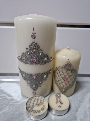 Henna decorated silver - henna,
