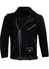 Men's Black Real Persian Lamb