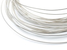 Fine Silver Round Cloisonné Wire 0.30mm X 3M Fully Annealed And Soft Craft Wire