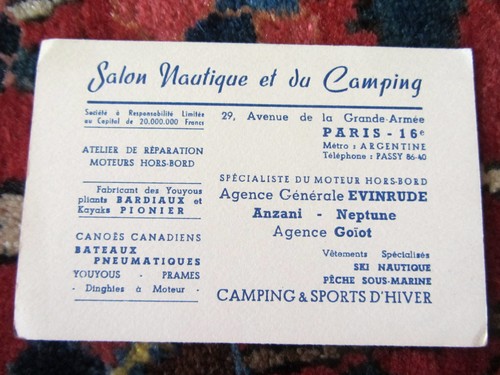Old business card nautical - old,