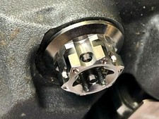 Kawasaki ZXR400 1990-1999 TWIN DRIVE TITANIUM FRONT BRAKE CALIPER BOLTS RACE SPE