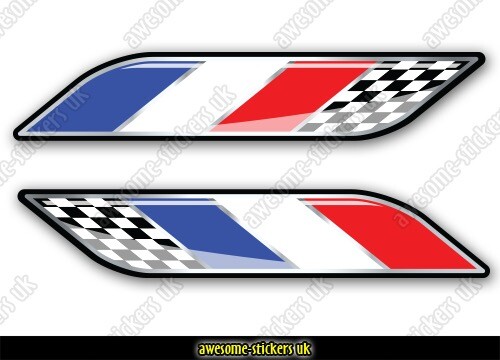 French flag stickers - french, 011