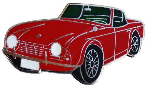 Triumph tr4 car cut - cut, lapel