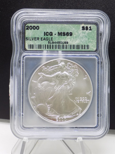 2000 silver american eagle - american,