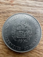 Queen Elizabeth II Prince Philip 1947-1997 Golden Wedding £5 Coin