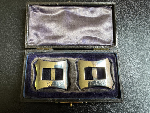 Pair scottish silver - pair,