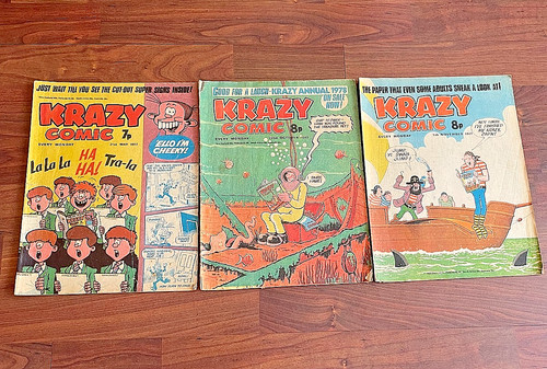 Vintage bundle krazy - comics, x