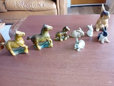 wade, horse and rabbits 